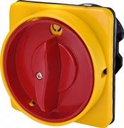 Переключатель "0-1" с блокировкой, 80А, 1 полюс, желто-красный, CS 80 90 U LK
