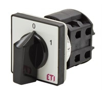 Переключатель "0-1", 100А, 4 полюса, серо-черный, CS 100 92 U