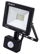 Прожектор светодиодный с датчиком движения 10Вт, 6000К, e.LED.flood.stand.sensor.10.6000