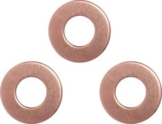 Шайба биметаллическая под болт М8, e.metiz.washer.Cu-Al.17.8,5.1