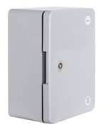 Корпус из ABS-пластика с непрозрачной дверцей 280х210х130мм IP65, e.plbox.pro.p.28.21.13