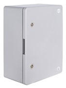 Корпус из ABS-пластика с непрозрачной дверцей 500x400x180мм IP65, e.plbox.pro.p.50.40.18