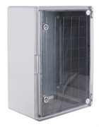Корпус из ABS-пластика с прозрачной дверцей 600x400x200мм IP65, e.plbox.pro.p.60.40.20.tr