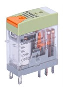 Реле промежуточное 8А, 2 группы контактов, катушка 230В АC, e.relay.pro.8.2.230AC