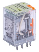 Реле промежуточное 10А, 2 группы контактов, катушка 24В DC, e.relay.pro.10.2.24DC