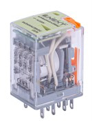 Реле промежуточное 5А, 4 группы контактов, катушка 230В АC, e.relay.pro.5.4.230AC