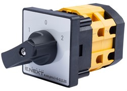 Пакетный переключатель 1-0-2, 25А, 2 полюса, e.cs.pro.1-0-2.2.25