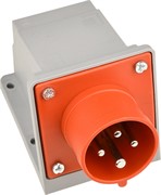 Вилка стационарная 16А, 4P, IP44, UCombi