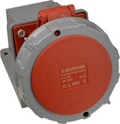 Розетка стационарная 32А, 5P, IP67, UCombi