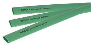 Термоусадочная трубка с клеевым слоем 15,4/5,2, 1м, зеленая, e.termo.pro.15,4.5,2.green
