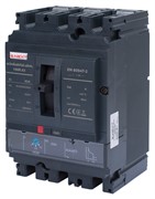 Силовой автоматический выключатель с регулировкой 63А, 3р, e.industrial.ukm.100R.63