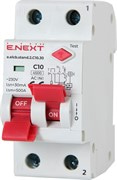 Диффернциальный автомат 10А, 30мА, хар-ка С, e.elcb.stand.2.C10.30 p0620005 E.NEXT
