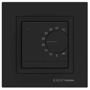 Терморегулятор механический 16А, 3200Вт, черный, Easytherm ET-25