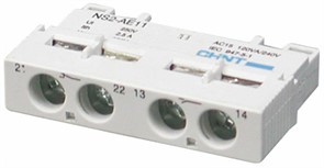 Блок доп. контактов NS2-AE20 2NO фронтальный