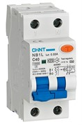 Дифавтомат C10A, 30mA, 1P+N, тип А, 6kA, NB1L-40