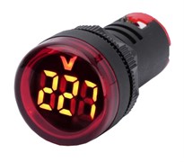 Индикатор цифровой ND3-22V RED индикация напряжения 50-500В красный АС50-500В