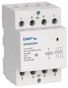 Контактор модульный 40A, контакты 4NO, катушка 220В AC, NCH8-40/40