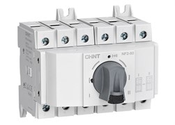 Переключатель нагрузки I-0-II, 3 полюса, 100А, NF2-100/HHRIM32