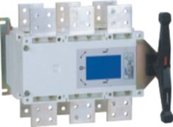 Перекидной рубильник I-0-II, 2500А, 3P, стандартная рукоятка, NH40-2500/3CS