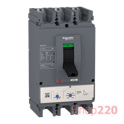 Автоматический выключатель 400А, 3 полюса, EasyPact CVS400F TM400D