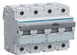 Автоматический выключатель 80 А, 4 полюса, С, 10 kA HMF480 Hager