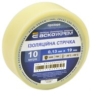 Изолента 0,13мм*19мм/10м прозрачная