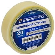 Изолента 0,13мм*19мм/20м прозрачная