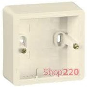 Коробка для накладного монтажа 773798 Legrand Cariva, слоновая кость