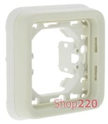 Рамка-суппорт одинарная, белый 69692 Legrand