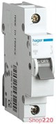 Автомат 20 А, 1 фазный, В, MB120A Hager
