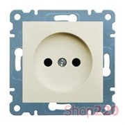 Розетка без заземления, кремовый, Lumina-2 WL1011 Hager