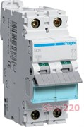 Автоматический выключатель 3 А, 2 полюса, С, 10 kA NCN203 Hager