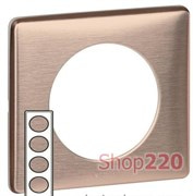 РАМКА 4 ПОСТА МЕДЬ CELIANE 68994 LEGRAND