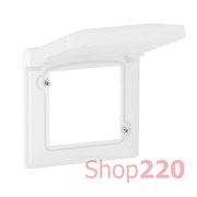 Рамка 1 пост, IP44 белый, Valena 754021 Legrand