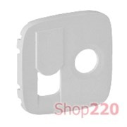 Накладка розетки TV + RJ, белый, Valena 754835 Legrand