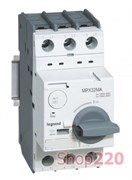 Автомат для защиты двигателя 22 А без теплового расцепителя, MPX3 32МА 417353 Legrand