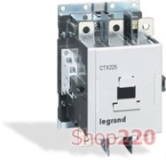 Контактор 185 А, катушка 380 В-450 В AC, 3 полюса, Legrand 416299 CTX3 225