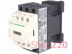 Контактор 18 A, катушка 220 В AC, 3 полюса, LC1D18M7 Schneider Electric