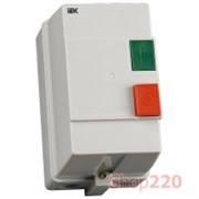 Контактор 32А в оболочке IP54, катушка 220В КМИ23260 IEK