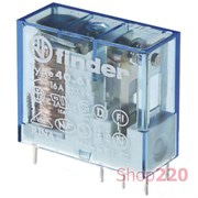 Миниатюрное реле 60 В постоянный ток, 406190600000 Finder