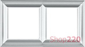РАМКА 2 ПОСТА, БЕЛЫЙ, JUNG ECO PROFI DESIGN EPD482WW