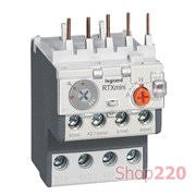 Реле тепловое mini RTX3, 0.25-0.4 А дифференциального типа, 417082 Legrand
