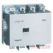 Контактор 900 А, катушка 200 В-240 В AC/DC, 4 полюса, Legrand 416526 CTX3