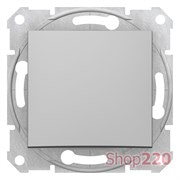 Переключатель одноклавишный 16А, алюминий, Sedna SDN0400460 Schneider