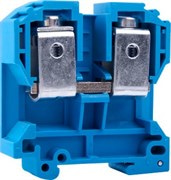 Клемма на дин-рейку 70 мм кв, синий, без крышки, e.tc.din.pro.70.blue Enext p049027