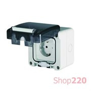 Розетка IP66 влагозащищенная, накладная, DIS1376407 DKC