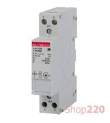 Контактор модульный 25А, 220в, 2НО e.mc.220.2.25.2NO ENEXT p005001