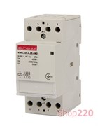 Контактор модульный 25А, 220в, 4НО e.mc.220.4.25.4NO ENEXT p005005