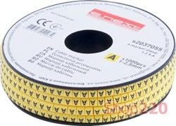 Маркер кабельный буква A, e.marker.stand.1.2.5.A Enext s2037055