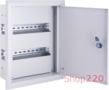 Щит металлический встраиваемый на 24 модуля, e.mbox.pro.w.24z ENEXT s0100210